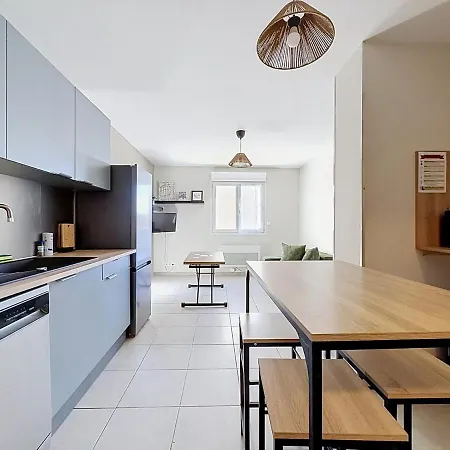 Le Cocon D 6 Pers Parking Apartment Aubière